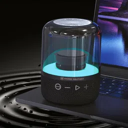 SWISS MILITARY  Rainbow 8W Portable Wireless Bluetooth Speaker With RGB Light-6