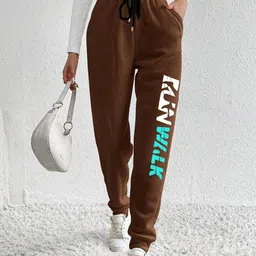 TABADTOD Women Printed Relaxed Loose Fit Joggers Trousers-image-66