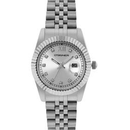 Dsigner Women Brass Embellished Dial & Bracelet Style Straps Analogue Watch 521SM.2L-image-34