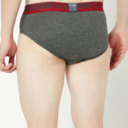 T.T. Men Pack Of 2 100% Combed Cotton Front Open Basic Briefs image 3