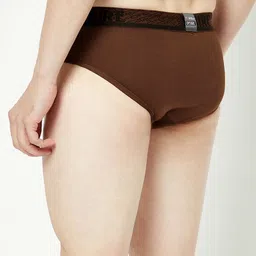 T.T. Mens Desire 100% Combed Cotton Front Open Brief Top Elastic Pack of 5 Assorted image 2