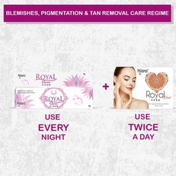 KISRA Set Of 2 Skin Hydrating and Glowing Look Royal Glow Creams-15gm each image 5