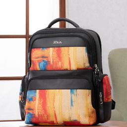 ZOUK Unisex 16 Inch Abstract Medium Backpack image 5