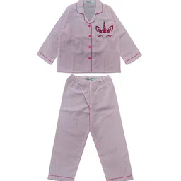 shopbloom Unisex Kids Striped Night suit-picture-11