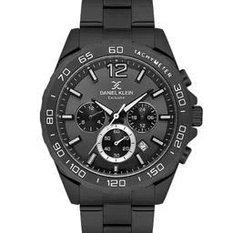 Daniel Klein Exclusive Men Textured Metal Straps Analogue Watch DKX.1.13743-5-image-85