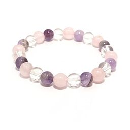 Divine souvenirs Unisex Artificial Beaded Elasticated Bracelets-image-34