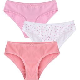 Nuego Girls Pack Of 3 Printed Pure Cotton Basic Briefs GL-UN-BRF-0005-7-8Y-16