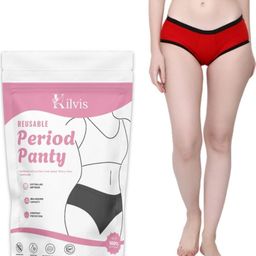 Kilvis Hipster Absorbent Protection Leak-Proof Cotton Hipster Period Briefs-image-76