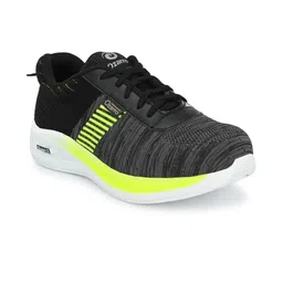 Ozarro Black Canvas Casual Shoes-picture-15