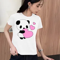 Moda Rapido Printed Round Neck T-shirt-image-47
