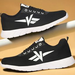 Von kiraro Men Black Synthetic Casual Shoes-image-70
