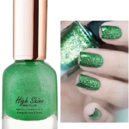 Quick dry Long lasting Nail Polish 88 green-image-93