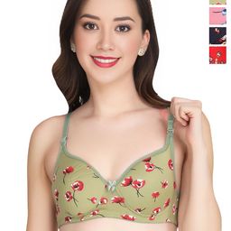 Liigne Floral Bra Full Coverage Lightly Padded-picture-6