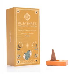 Pujashree Products Global Pvt Ltd. 50Pc Yellow Wooden Zodiac Incense Dhoop Cones-image-65