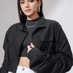 ESPYR By Tokyo Talkies Women Open Front Jacket-image-41