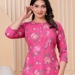 BAESD Floral Printed Cotton Top-35