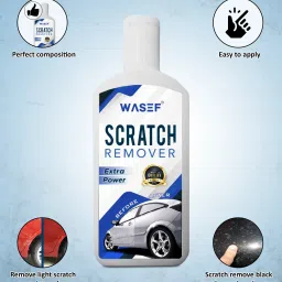 wasef 1 No. Scratch Remover (100 Gram) + 1 No. Tyre Dressing Polish (250 ml) Combo image 2