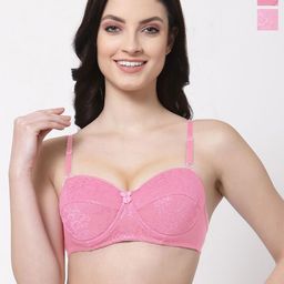 SHYAM SONS FLAIR Floral Bralette Bra Full Coverage Lightly Padded-picture-52