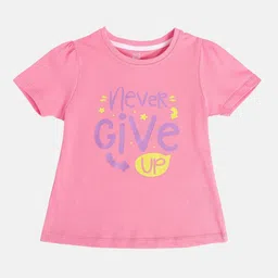 MINI KLUB Girls Print Puff Sleeve Cotton Top-picture-12