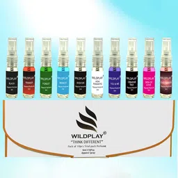 Wildplay Set Of 10 Trial Pack Spray Perfume- 5 ml Each-22