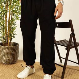 Mast & Harbour Men Smart Wrinkle Free Trousers-image-27