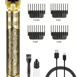 Profiline ::hair cutting trimmer::Hair trimmer::dadhi cutting machine::shaving Trimmer 60 min Runtime 1 Length Settings-image-11