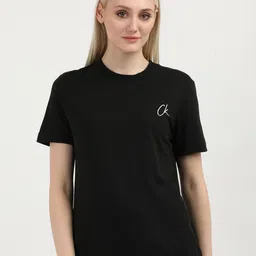 Calvin Klein Jeans Women V-Neck Pockets T-shirt-picture-39
