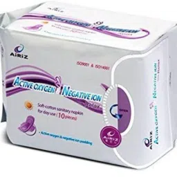 ACTIVE OXYGEN & NEGATIVE ION RELEX SOFT COTTON SANITARY NAPKIN FOR DAY USE - (10 PIECES) Sanitary Pad Sanitary Pad-picture-7