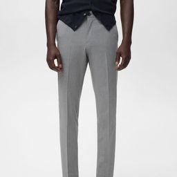 MANGO MAN Mid-Rise Cropped Regular Fit Chinos-picture-12