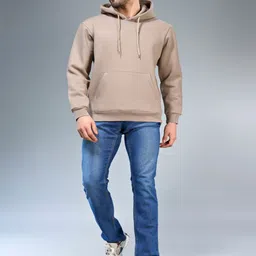 MAXZONE Men Hooded Cotton Sweatshirt-image-47