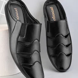 Provogue Men Leather Comfort Sandals-image-81