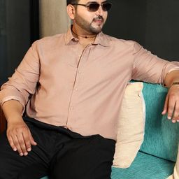Instafab Plus Men Comfort Opaque Casual Shirt-image-95