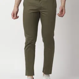 Basics Men Skinny Fit Low-Rise Trousers-image-94