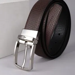 Van Heusen Men Textured Leather Formal Belt-image-87