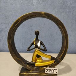 Zart Black Figurine Showpiece-image-52