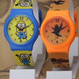 VIRAKTI Women Brass Printed Dial & Straps Analogue Watch KID-01-10-COMBO-image-52