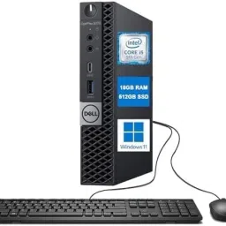 DELL (Refurbished) OptiPlex 5070 Desktop Mini Pc Intel Core i5-9500T - - Windows 11 Pro, intel Core i5-9th Generation 6 Month Seller warranty, Core i5-9th Gen intel, 650 MB Graphics Card, 8 GB DDR4, 256 GB SSD Mini PC image 2