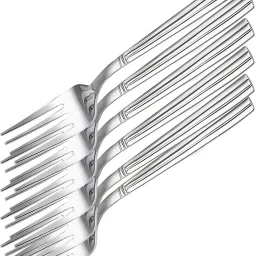 Relish 6 Dessert Fork Stainless Steel Dessert Fork Set-42