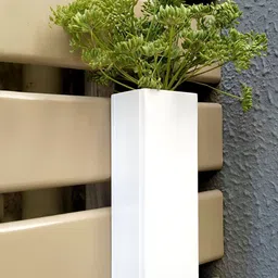 VAH Kya Bat Hai !! White Magnetic Hydroponic Planter image 5