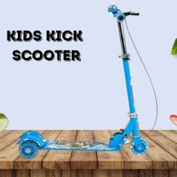 Top Kids Kick Scooters With ABEC Bearings And Smooth Gliding Wheels.(blue)-20