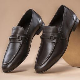 Loafers for Men | Real Leather Shoes with Low-cut Pattern Slip On For Men-36