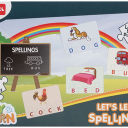 Funskool Play And Learn Puzzle Lets Learn Spellings-2