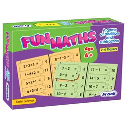 Frank Fun Maths Puzzle Game (80 Pieces) for kids above 6+ Years - 10322-23