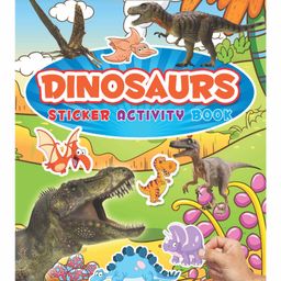 Dreamland Dinosaurs Sticker Activity Book for Children - Colourful Pictures, Stickers and Fun Activities-26