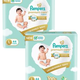 Pampers Premium Care Pant Style Diapers Large - 44 Pieces ( Pack of 2 )-image-88