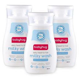 Babyhug Daily Head to Toe Milky Wash 100ml - Pack of 3-image-17