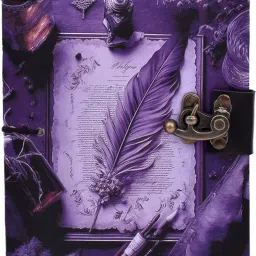 Creative Hand Crafted A5 Notebook UNRULED 200 Pages-20