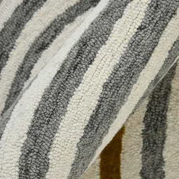 saraswatii global White & Grey Printed Rectangular Carpet image 5