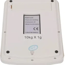 NIVAYO 10Kg Weight Machine with Fast Response Sensor With Power Adaptor for Shop, Home Weighing Scale image 5