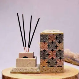 Grey Stone Incense Holder by Katkaria Creations-picture-47